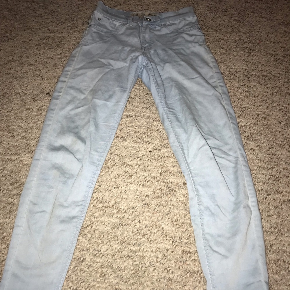 Light blue jeans